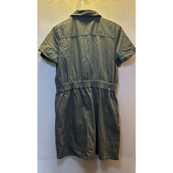 JCrew Green/Gray Mechanics Dress‎ (14) - Picture 3 of 6